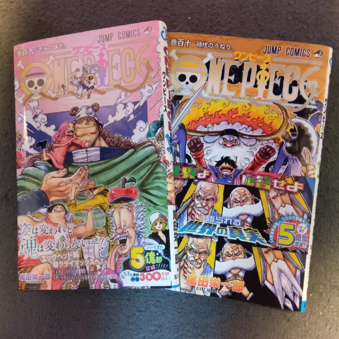 集英社 - ONE PIECE 109巻110巻セットの通販 by まゆり 集英社 - ONE PIECE 109巻110巻セットの通販 by まゆり