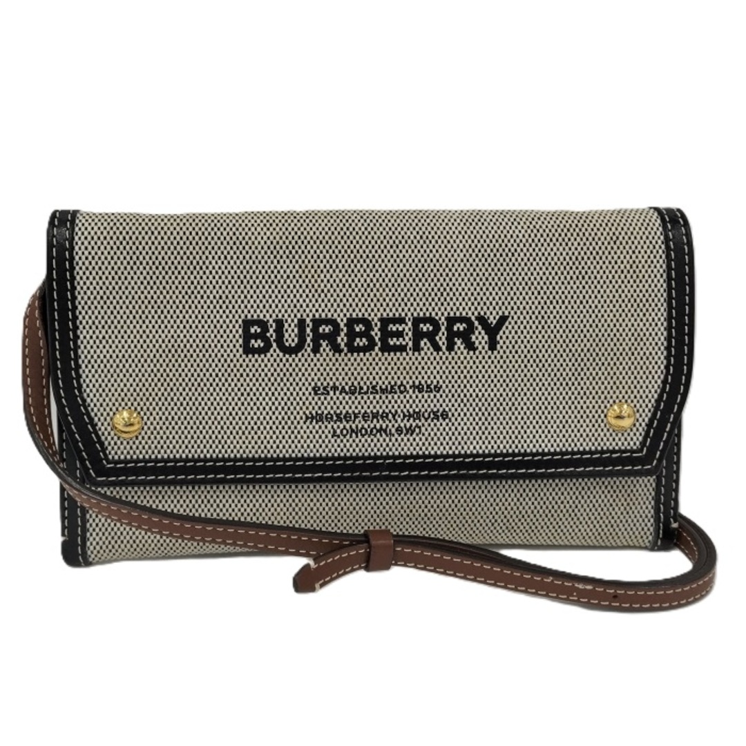 BURBERRY - BURBERRY ショルダーウォレット 二つ折り長財布 BURBERRY - BURBERRY ショルダーウォレット 二つ折り長財布