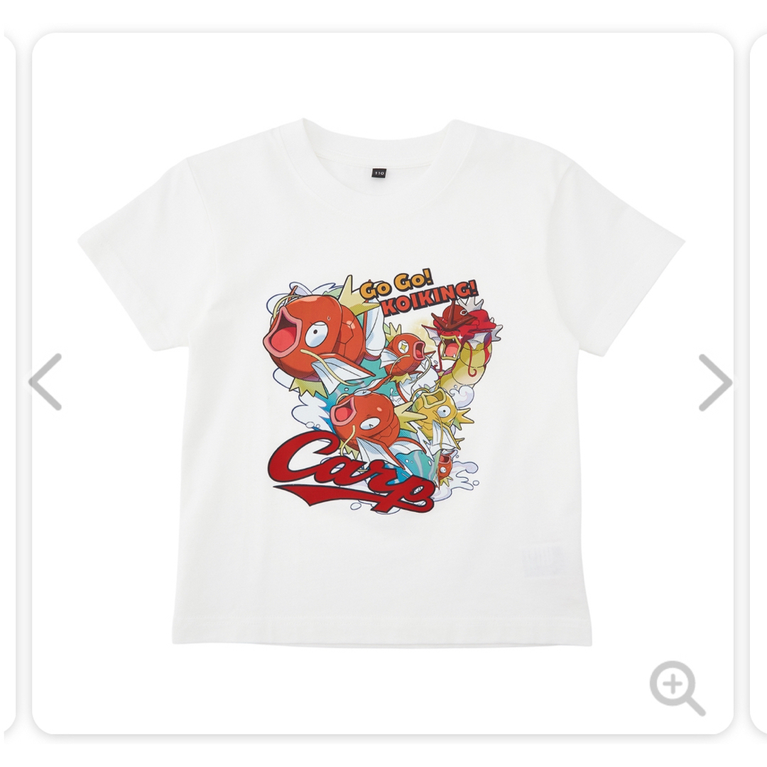 広島東洋カープ(ヒロシマトウヨウカープ)のカープ×ポケモンセンターヒロシマ Tシャツ Lサイズ エンタメ/ホビーのおもちゃ/ぬいぐるみ(キャラクターグッズ)の商品写真