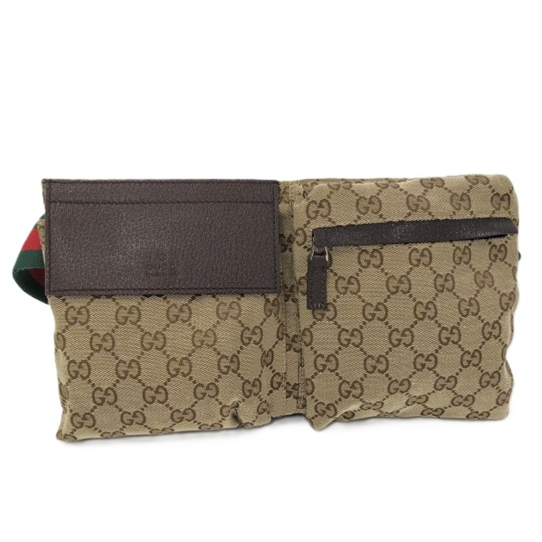 GUCCI - GUCCI ボディバッグ GGキャンバス シェリーライン GUCCI - GUCCI ボディバッグ GGキャンバス シェリーライン