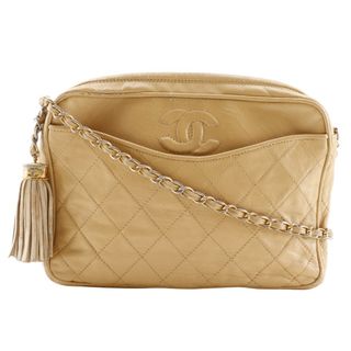 CHANEL - 【CHANEL】シャネル フリンジチェーンショルダー ココ CHANEL - 【CHANEL】シャネル フリンジチェーンショルダー ココ