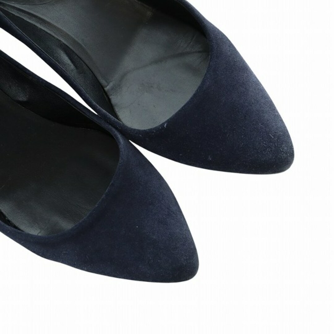 TOD'S - トッズ パンプス ウェッジソール スエード ロゴ 37.5 TOD'S - トッズ パンプス ウェッジソール スエード ロゴ 37.5