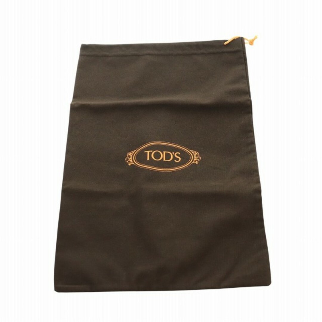 TOD'S - トッズ パンプス ウェッジソール スエード ロゴ 37.5 TOD'S - トッズ パンプス ウェッジソール スエード ロゴ 37.5
