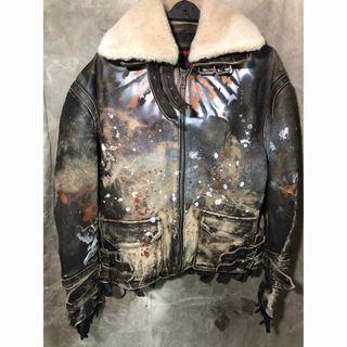 CAPCOM - 【正規品】バイオハザード レオン B-6 ジャケット L CAPCOM - 【正規品】バイオハザード レオン B-6 ジャケット L