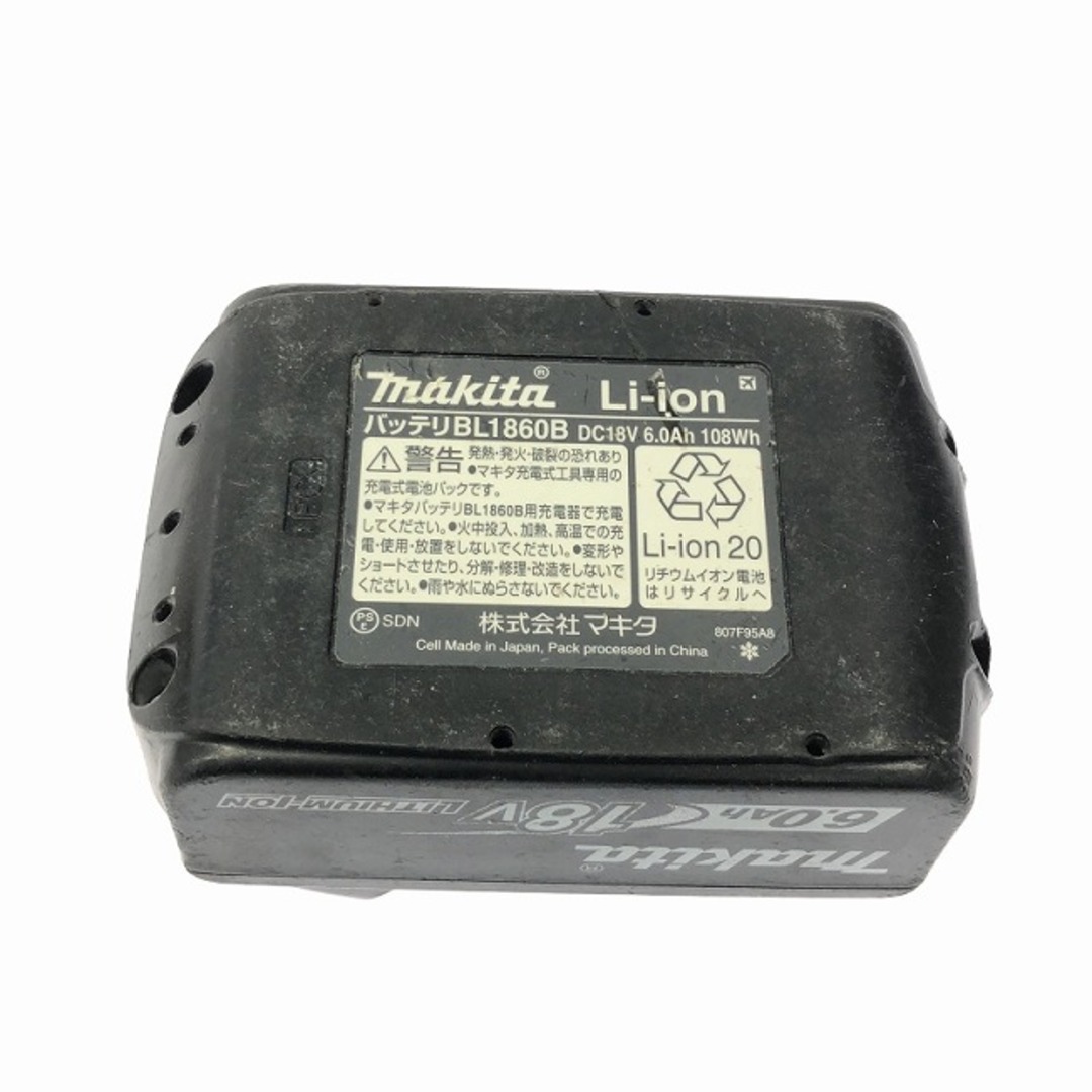 Makita - ☆中古品☆ makita マキタ 18V 6.0Ah 純正リチウム Makita - ☆中古品☆ makita マキタ 18V 6.0Ah 純正リチウム