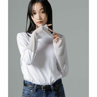 mame kurogouchi カーテンモチーフトップス シャーリング mame kurogouchi カーテンモチーフトップス シャーリング