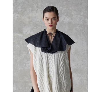 Drawer - ドゥロワー 24SS SUMMER シルク フリンジショート