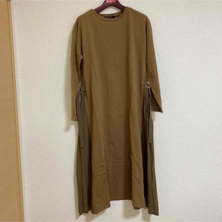 ルノンキュール(Lugnoncure)のルノンキュール　プリーツドッキングワンピース(ロングワンピース/マキシワンピース)