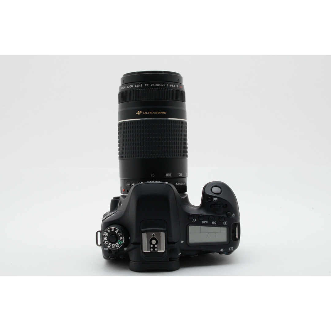 Canon - Canon EOS 80D望遠レンズセット/ Canon 75-300mmの通販 Canon - Canon EOS 80D望遠レンズセット/ Canon 75-300mmの通販
