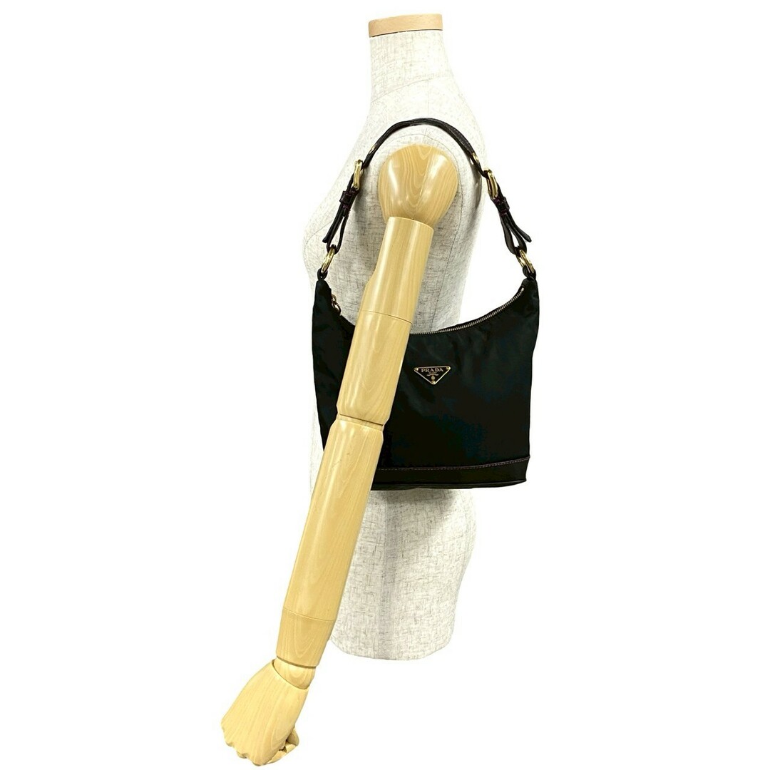 PRADA - 極 美品 希少品 PRADA プラダ 三角ロゴ 金具 ナイロン PRADA - 極 美品 希少品 PRADA プラダ 三角ロゴ 金具 ナイロン