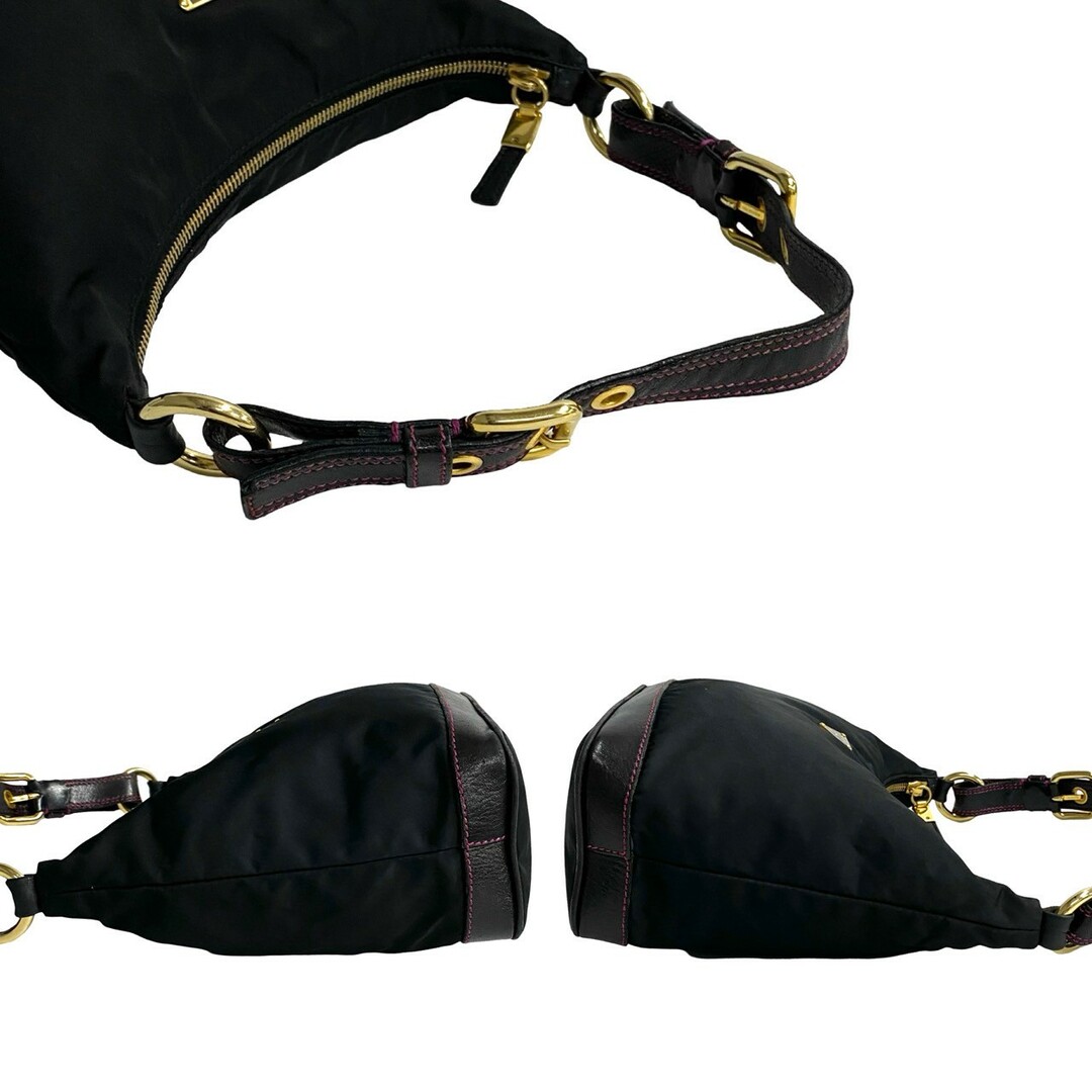PRADA - 極 美品 希少品 PRADA プラダ 三角ロゴ 金具 ナイロン PRADA - 極 美品 希少品 PRADA プラダ 三角ロゴ 金具 ナイロン