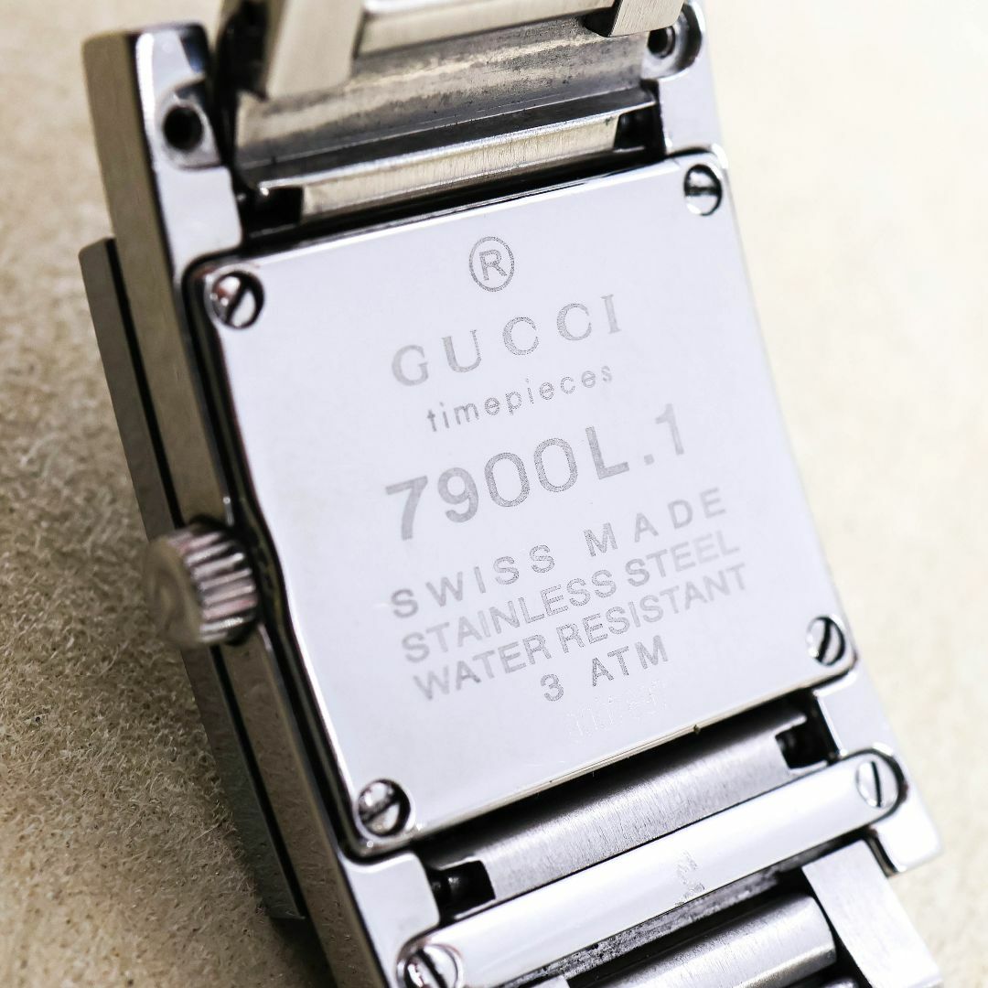 GUCCI - 訳あり品 GUCCI 腕時計 7900L.1 レディース 新品電池 GUCCI - 訳あり品 GUCCI 腕時計 7900L.1 レディース 新品電池