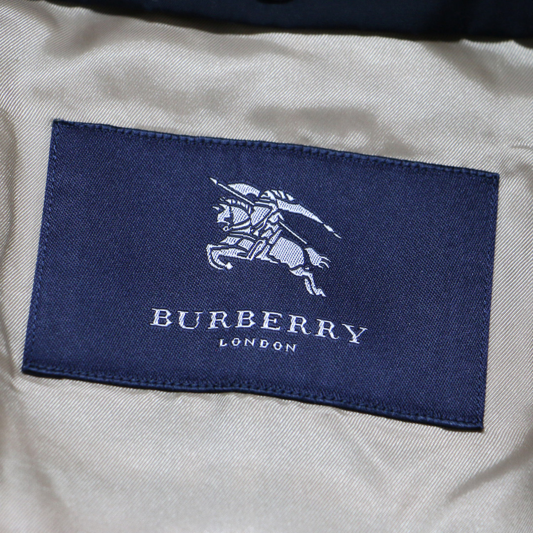 BURBERRY - BURBERRY バーバリー コート ブラック 黒 サイズ:11 BURBERRY - BURBERRY バーバリー コート ブラック 黒 サイズ:11
