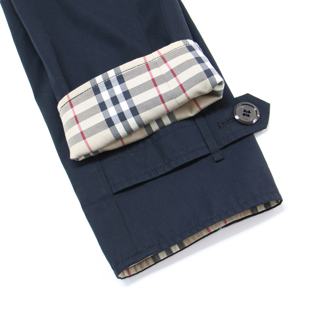 BURBERRY - BURBERRY バーバリー コート ブラック 黒 サイズ:11 BURBERRY - BURBERRY バーバリー コート ブラック 黒 サイズ:11