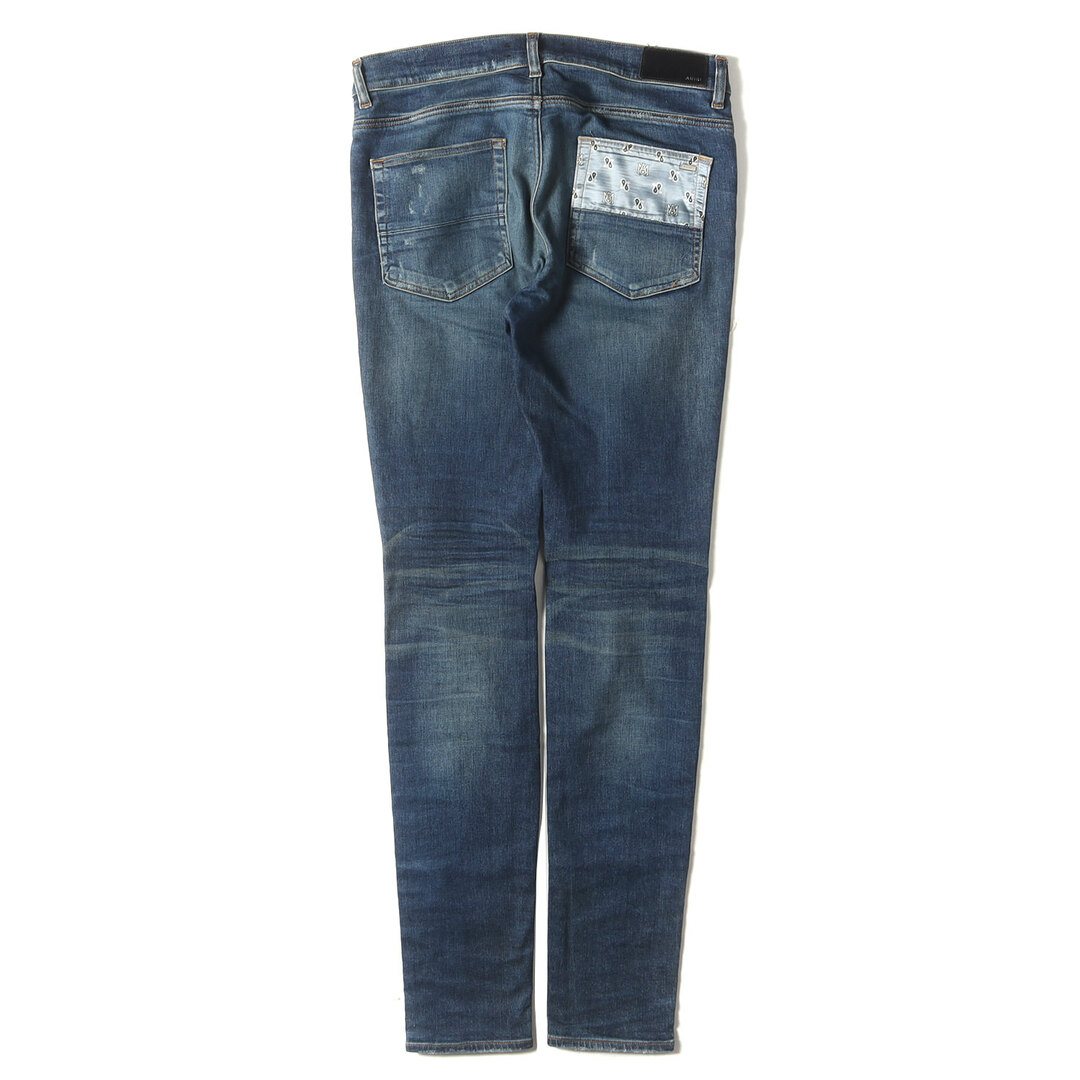 AMIRI - AMIRI アミリ パンツ サイズ:33 / ダメージ加工 パッチ AMIRI - AMIRI アミリ パンツ サイズ:33 / ダメージ加工 パッチ