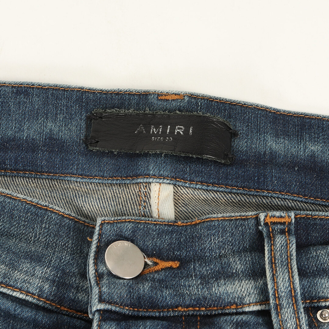 AMIRI - AMIRI アミリ パンツ サイズ:33 / ダメージ加工 パッチ AMIRI - AMIRI アミリ パンツ サイズ:33 / ダメージ加工 パッチ
