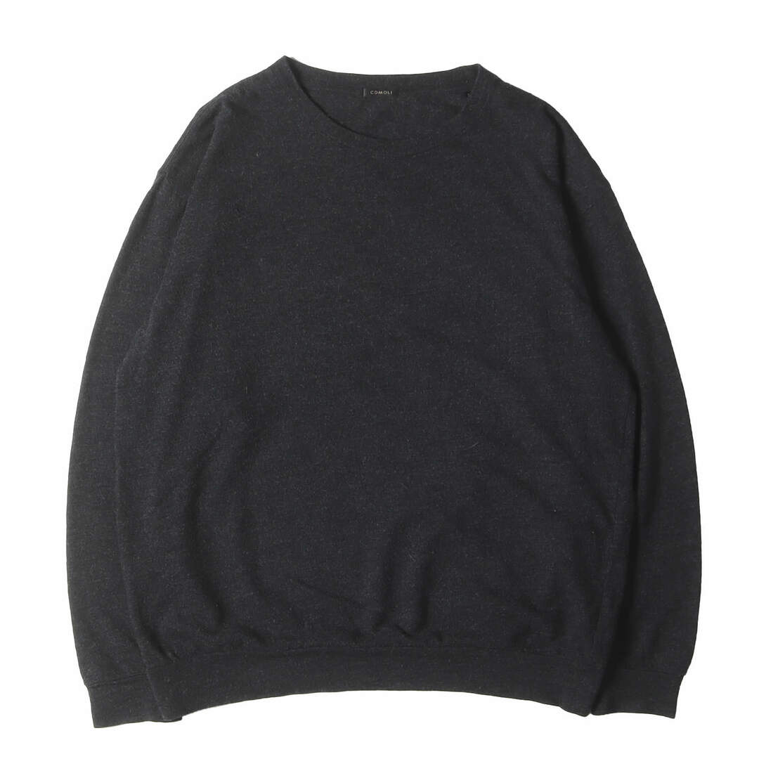 COMOLI - COMOLI コモリ サイズ:2 / 23AW ウール天竺 長袖クルー COMOLI - COMOLI コモリ サイズ:2 / 23AW ウール天竺 長袖クルー
