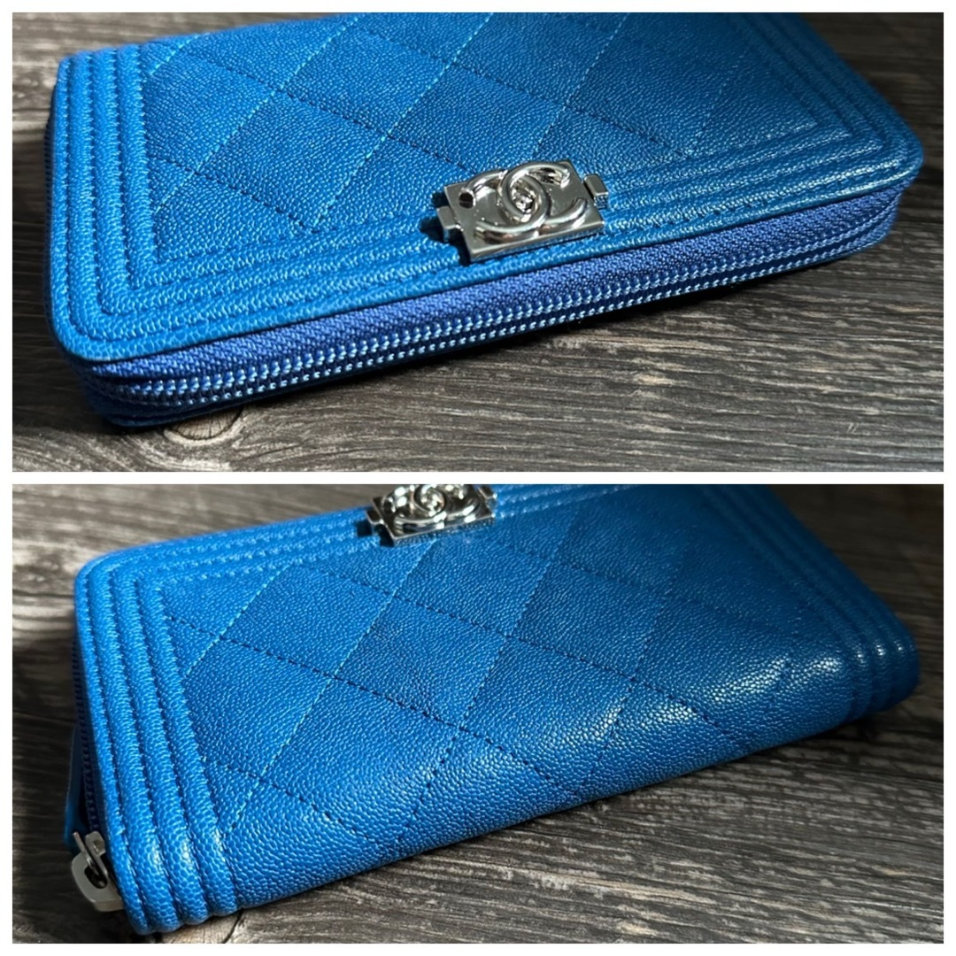 CHANEL - CHANEL ボーイシャネル キャビアスキン マトラッセ CHANEL - CHANEL ボーイシャネル キャビアスキン マトラッセ