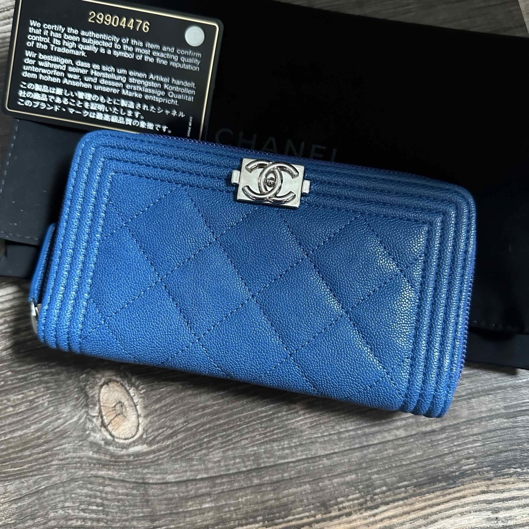 CHANEL - CHANEL ボーイシャネル キャビアスキン マトラッセ CHANEL - CHANEL ボーイシャネル キャビアスキン マトラッセ