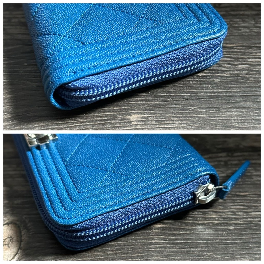 CHANEL - CHANEL ボーイシャネル キャビアスキン マトラッセ CHANEL - CHANEL ボーイシャネル キャビアスキン マトラッセ