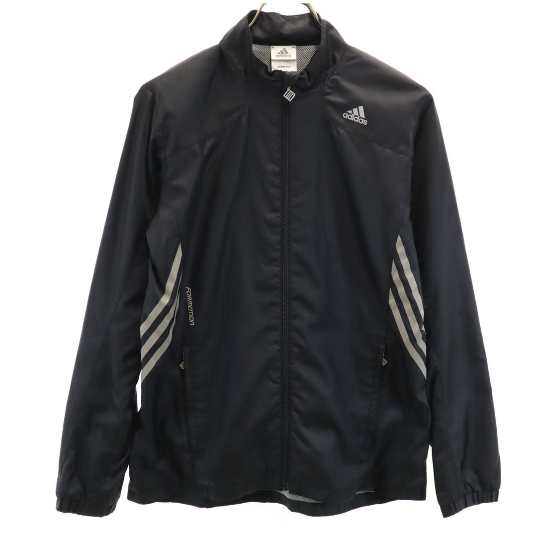 adidas - 古着 adidas アディダス ウインドブレーカー L 黒 裏 adidas - 古着 adidas アディダス ウインドブレーカー L 黒 裏