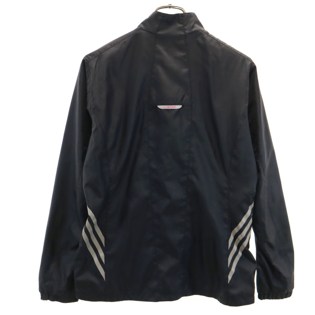 adidas - 古着 adidas アディダス ウインドブレーカー L 黒 裏 adidas - 古着 adidas アディダス ウインドブレーカー L 黒 裏