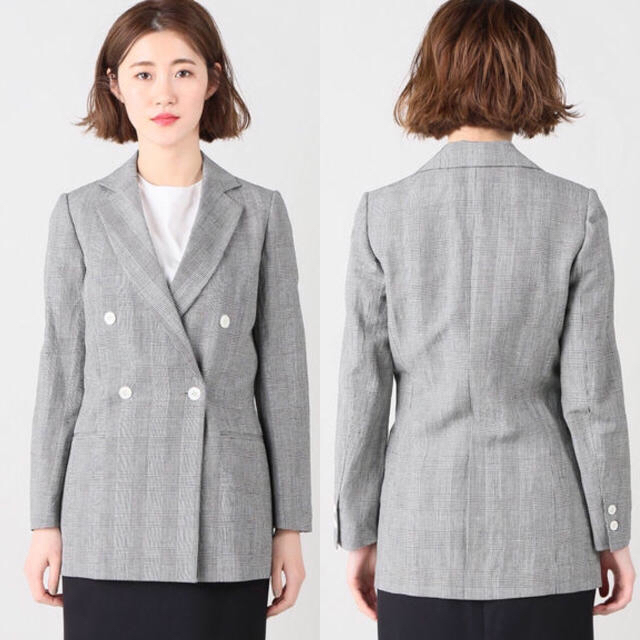 Spick & Span(スピックアンドスパン)の☆ゆり様専用☆VERY掲載☆スピック☆リネンウールジャケット レディースのジャケット/アウター(テーラードジャケット)の商品写真