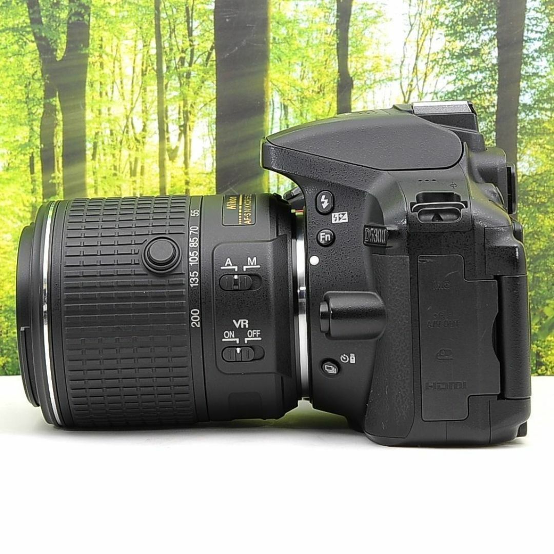 Nikon - WiFi機能付☆Nikon D5300+200㎜望遠レンズ☆スポーツ Nikon - WiFi機能付☆Nikon D5300+200㎜望遠レンズ☆スポーツ