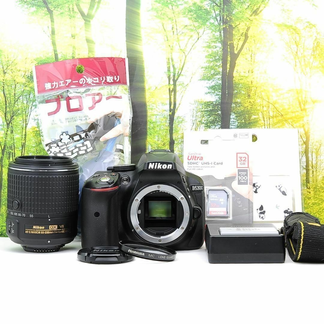 Nikon - WiFi機能付☆Nikon D5300+200㎜望遠レンズ☆スポーツ Nikon - WiFi機能付☆Nikon D5300+200㎜望遠レンズ☆スポーツ