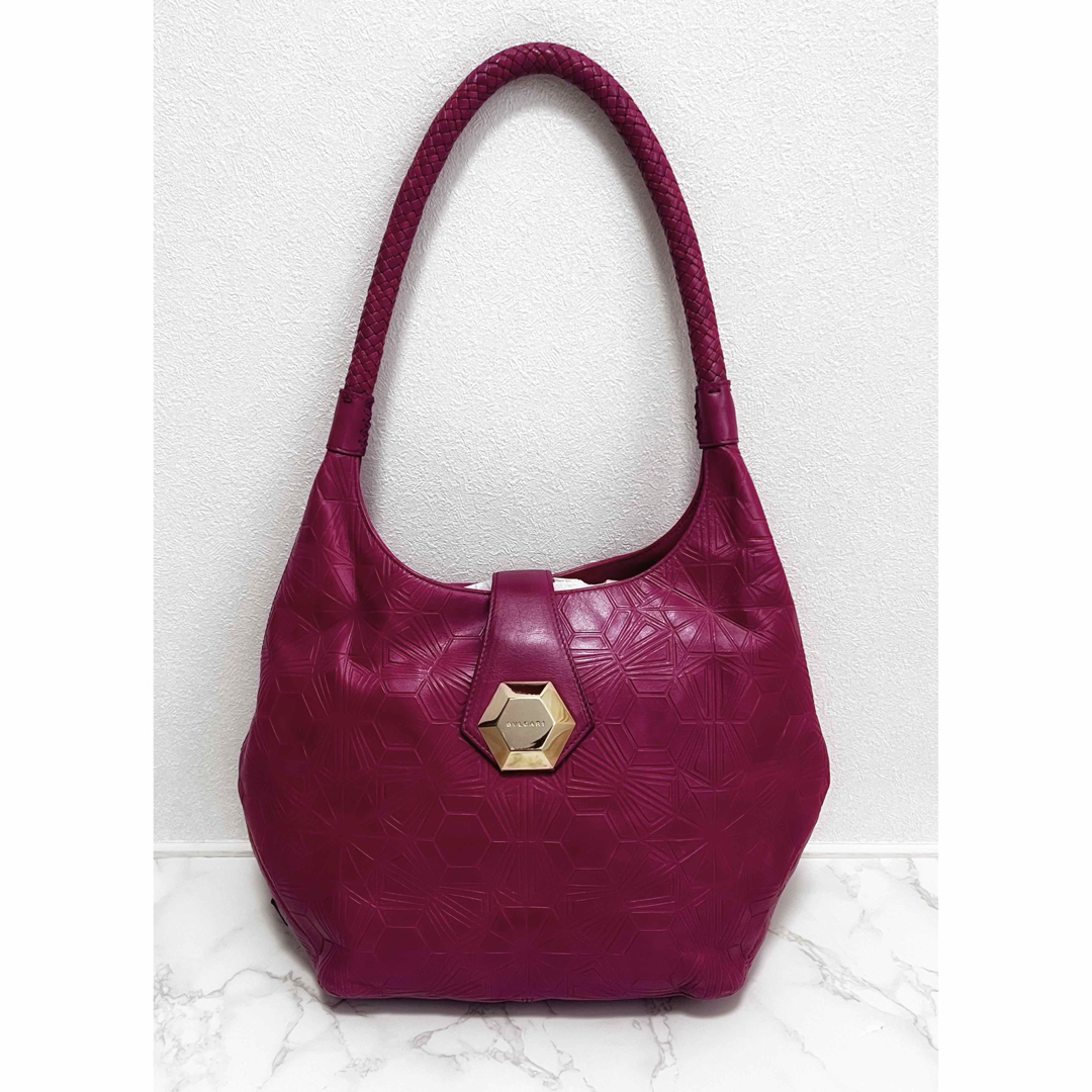 BVLGARI - BVLGARI ハンドバッグ 肩掛け ブルガリ バッグ BVLGARI - BVLGARI ハンドバッグ 肩掛け ブルガリ バッグ