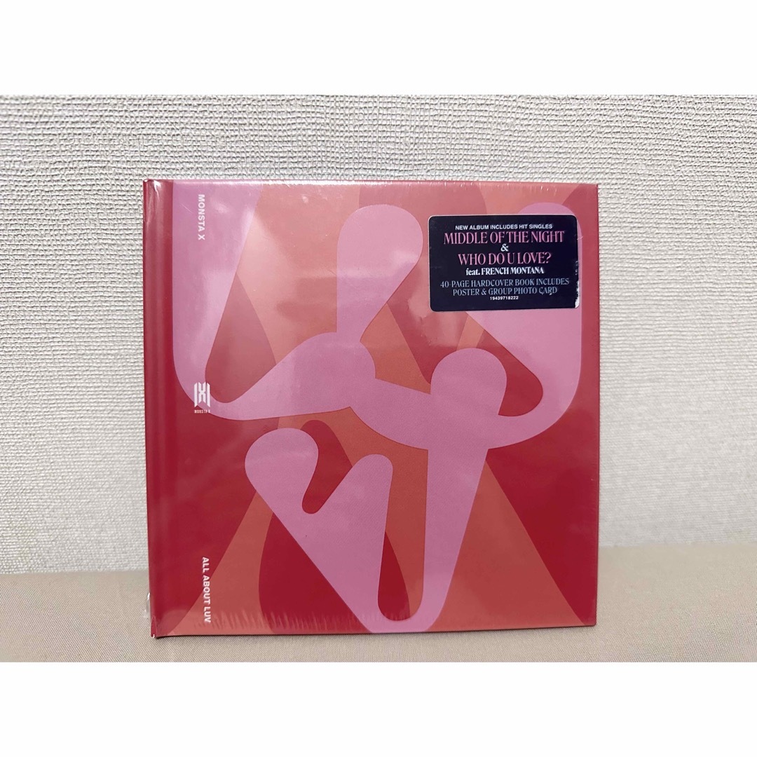 monsta x - MONSTA X All about luv CD トレカ 新品 未開封の monsta x - MONSTA X All about luv CD トレカ 新品 未開封の