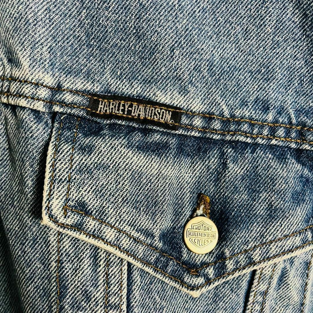 Harley Davidson - 【定番デザイン】ハーレーダビッドソン☆刺繍 Harley Davidson - 【定番デザイン】ハーレーダビッドソン☆刺繍