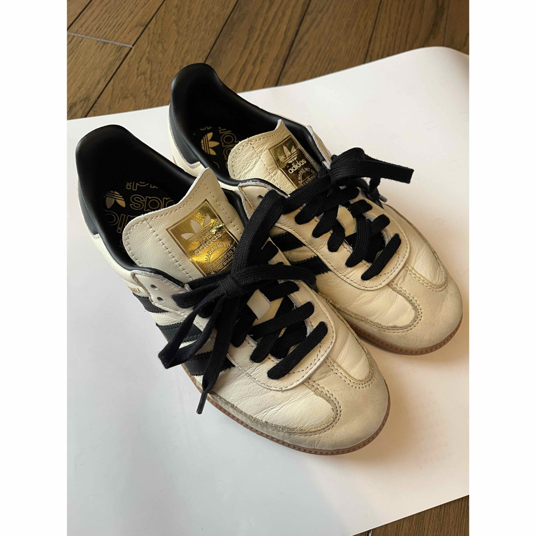 adidas - adidas samba OG クリームホワイト コアブラック 23.5 adidas - adidas samba OG クリームホワイト コアブラック 23.5