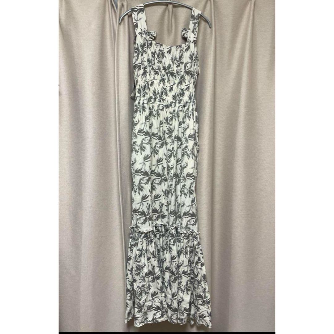 Her lip to - 美品herlipto Back Ribbon Floral Long Dressの Her lip to - 美品herlipto Back Ribbon Floral Long Dressの