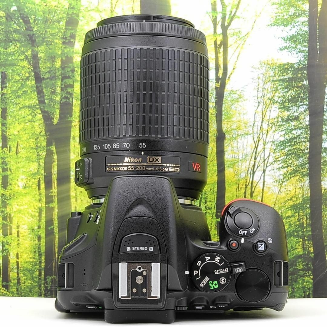 Nikon - スマホ転送機能付☆Nikon D5500望遠セット☆液晶タッチ Nikon - スマホ転送機能付☆Nikon D5500望遠セット☆液晶タッチ