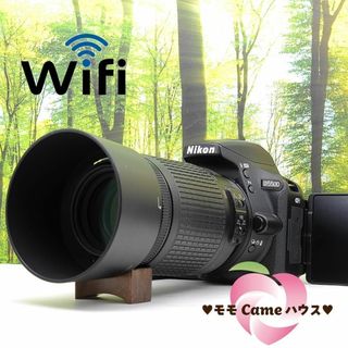 Nikon - スマホ転送機能付☆Nikon D5500望遠セット☆液晶タッチ Nikon - スマホ転送機能付☆Nikon D5500望遠セット☆液晶タッチ