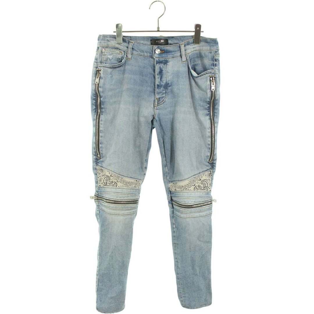 AMIRI - アミリ バンダナクラッシュ加工デニムパンツ メンズ 34 AMIRI - アミリ バンダナクラッシュ加工デニムパンツ メンズ 34
