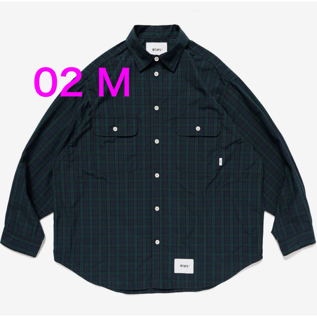 W)taps - WTAPS Wcpo 01 LS Cotton. Broadclothの通販 by W)taps - WTAPS Wcpo 01 LS Cotton. Broadclothの通販 by