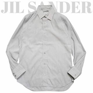 JIL SANDER - JIL SANDER ジルサンダー コットン長袖シャツ JIL SANDER - JIL SANDER ジルサンダー コットン長袖シャツ