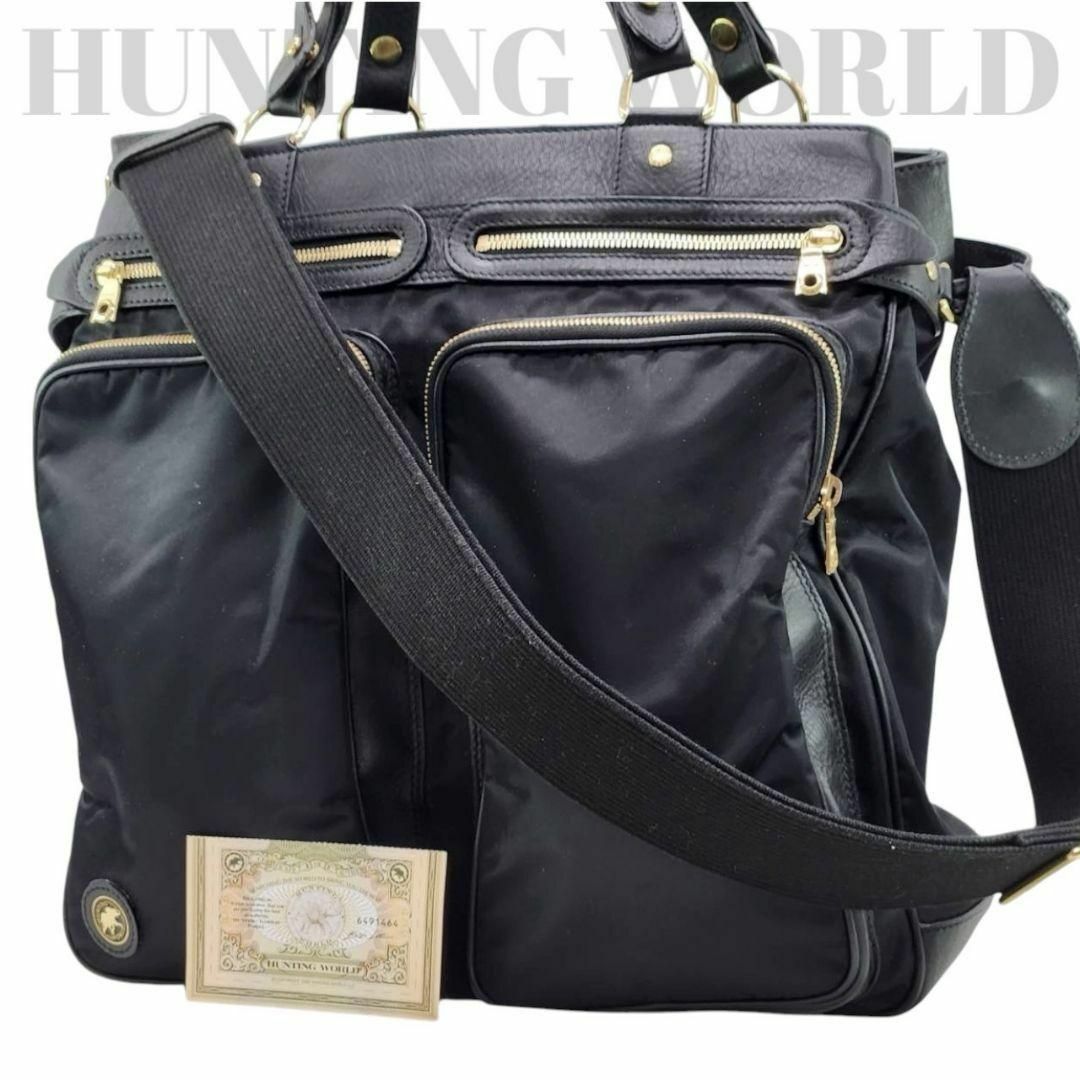 HUNTING WORLD - 【極美品】ハンティングワールド 2WAYビジネス HUNTING WORLD - 【極美品】ハンティングワールド 2WAYビジネス