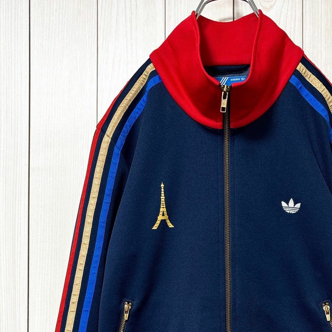 adidas Originals - 美品 アディダス トラックジャケット 刺繍 adidas Originals - 美品 アディダス トラックジャケット 刺繍