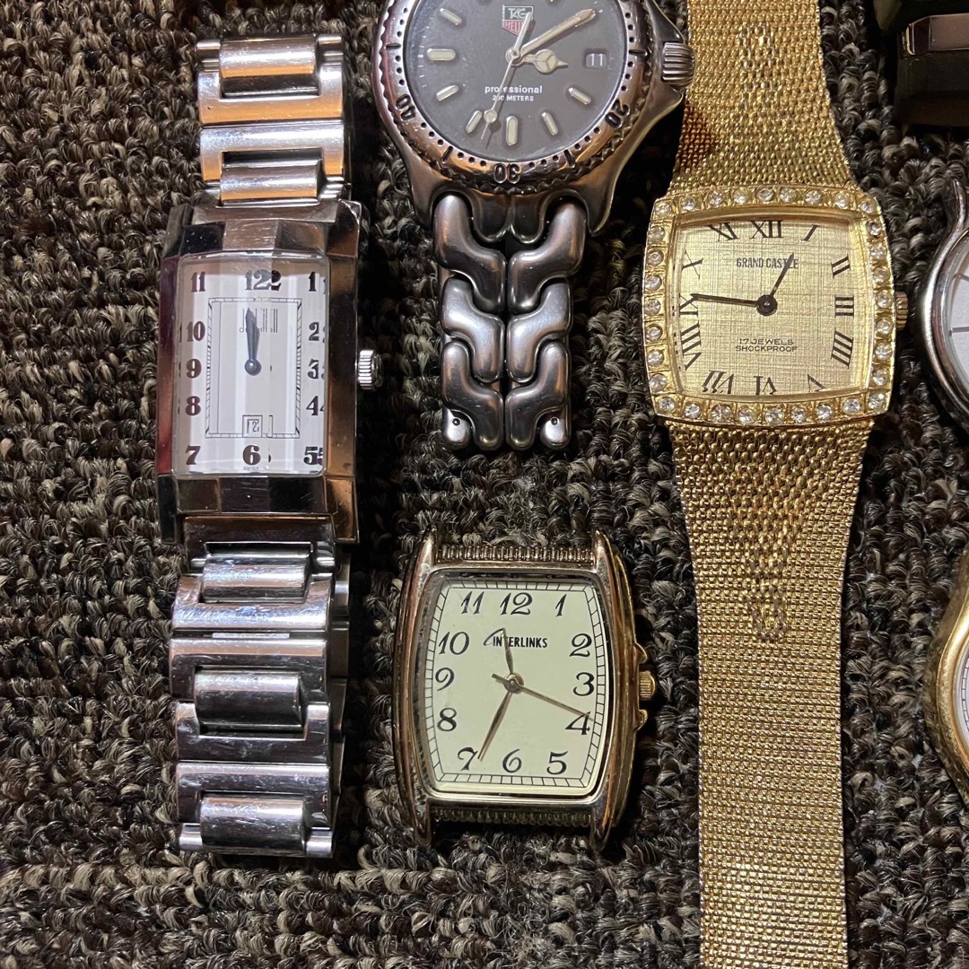 SEIKO - ①電池・手巻き・自動巻き腕時計 19個ジャンクセットの SEIKO - ①電池・手巻き・自動巻き腕時計 19個ジャンクセットの
