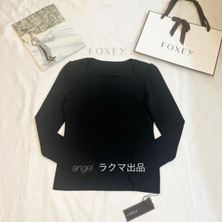 FOXEY - 23年 FOXEY フォクシー Vera 43438 半袖サマーニットの FOXEY - 23年 FOXEY フォクシー Vera 43438 半袖サマーニットの