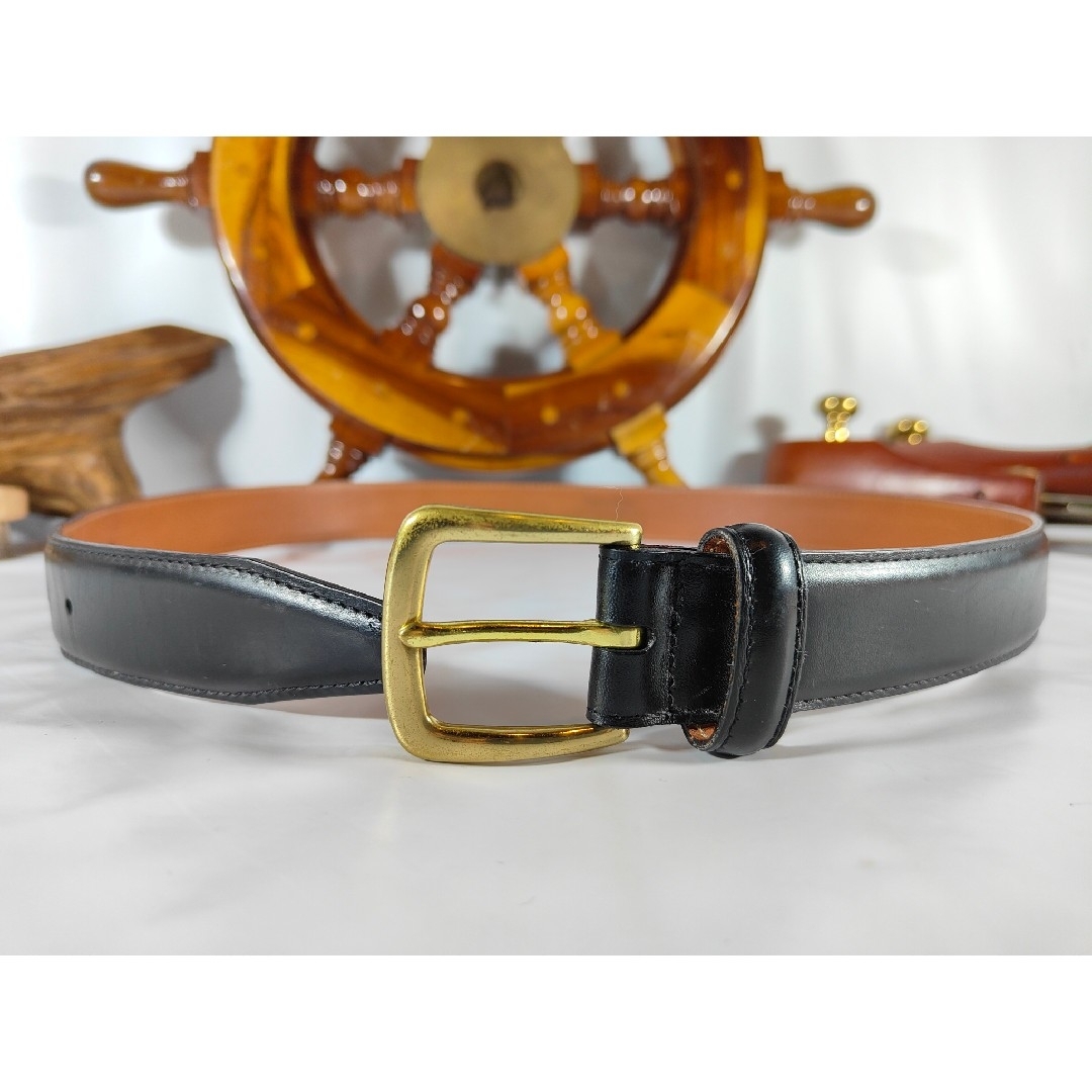 Alden - 【美品】Alden オールデン USA製 高級ドレスベルト Alden - 【美品】Alden オールデン USA製 高級ドレスベルト