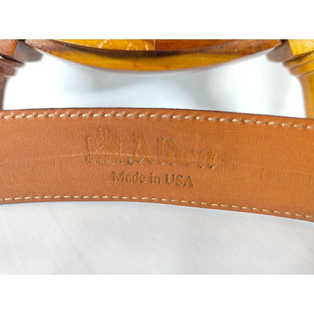 Alden - 【美品】Alden オールデン USA製 高級ドレスベルト Alden - 【美品】Alden オールデン USA製 高級ドレスベルト