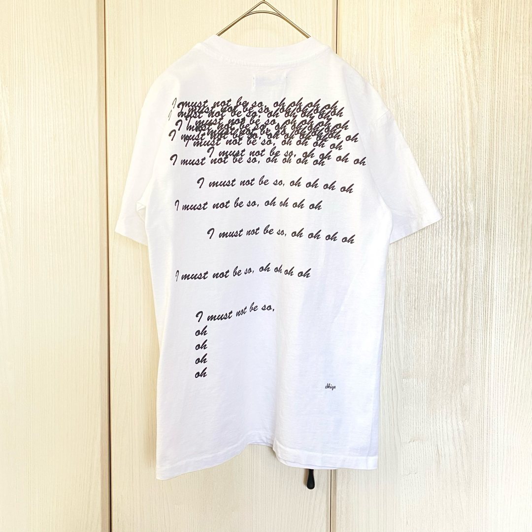 NUMBER (N)INE - 【初期 青タグ】 NUMBER (N)INE I want Teeの NUMBER (N)INE - 【初期 青タグ】 NUMBER (N)INE I want Teeの