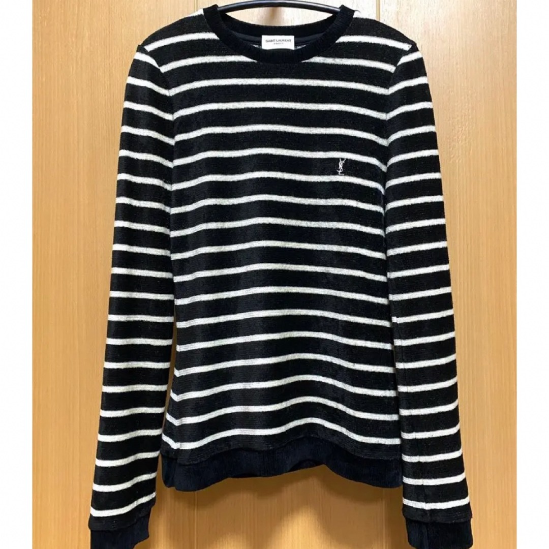 SAINT LAURENT - Saint Laurent サンローラン ボーダー ニット SAINT LAURENT - Saint Laurent サンローラン ボーダー ニット