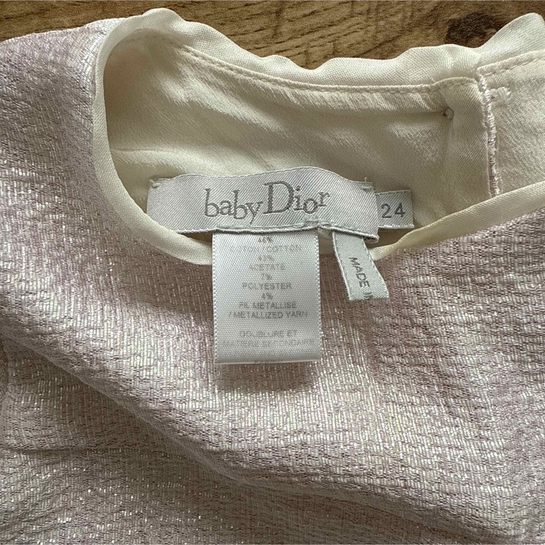 baby Dior - baby Dior ワンピース 24month 90cm ベイビー baby Dior - baby Dior ワンピース 24month 90cm ベイビー