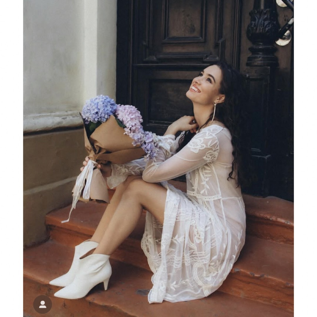 ZARA - ZARA オフホワイト アイボリー レース 美品 ロング ZARA - ZARA オフホワイト アイボリー レース 美品 ロング