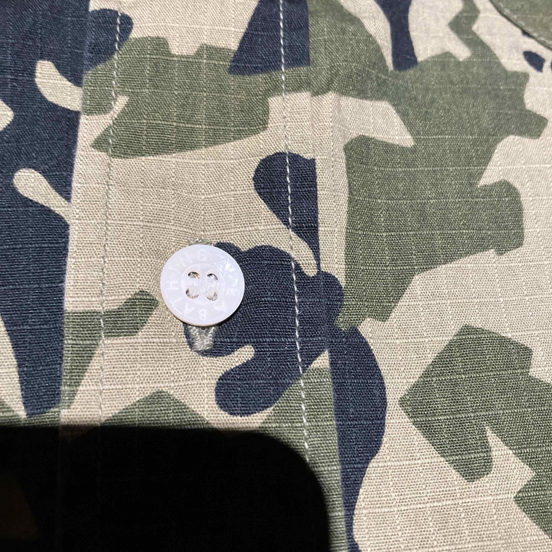 A BATHING APE - 初期 APE ソルジャー カモフラシャツ 迷彩 A BATHING APE - 初期 APE ソルジャー カモフラシャツ 迷彩